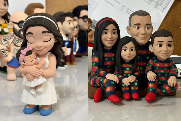 3D фигурка по снимка – уникален подарък за 8 март за всяка жена