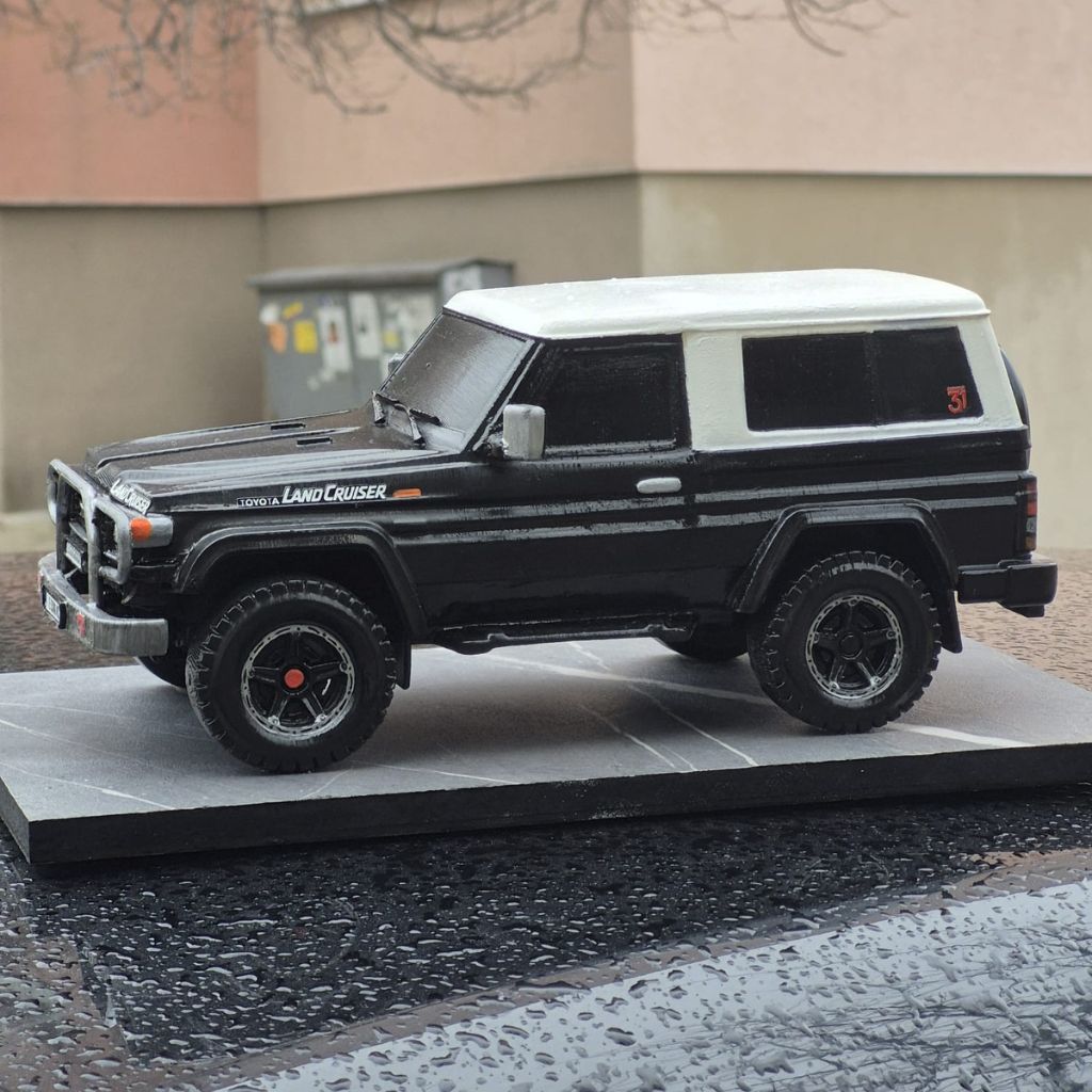 3D Car Figurine From Photo