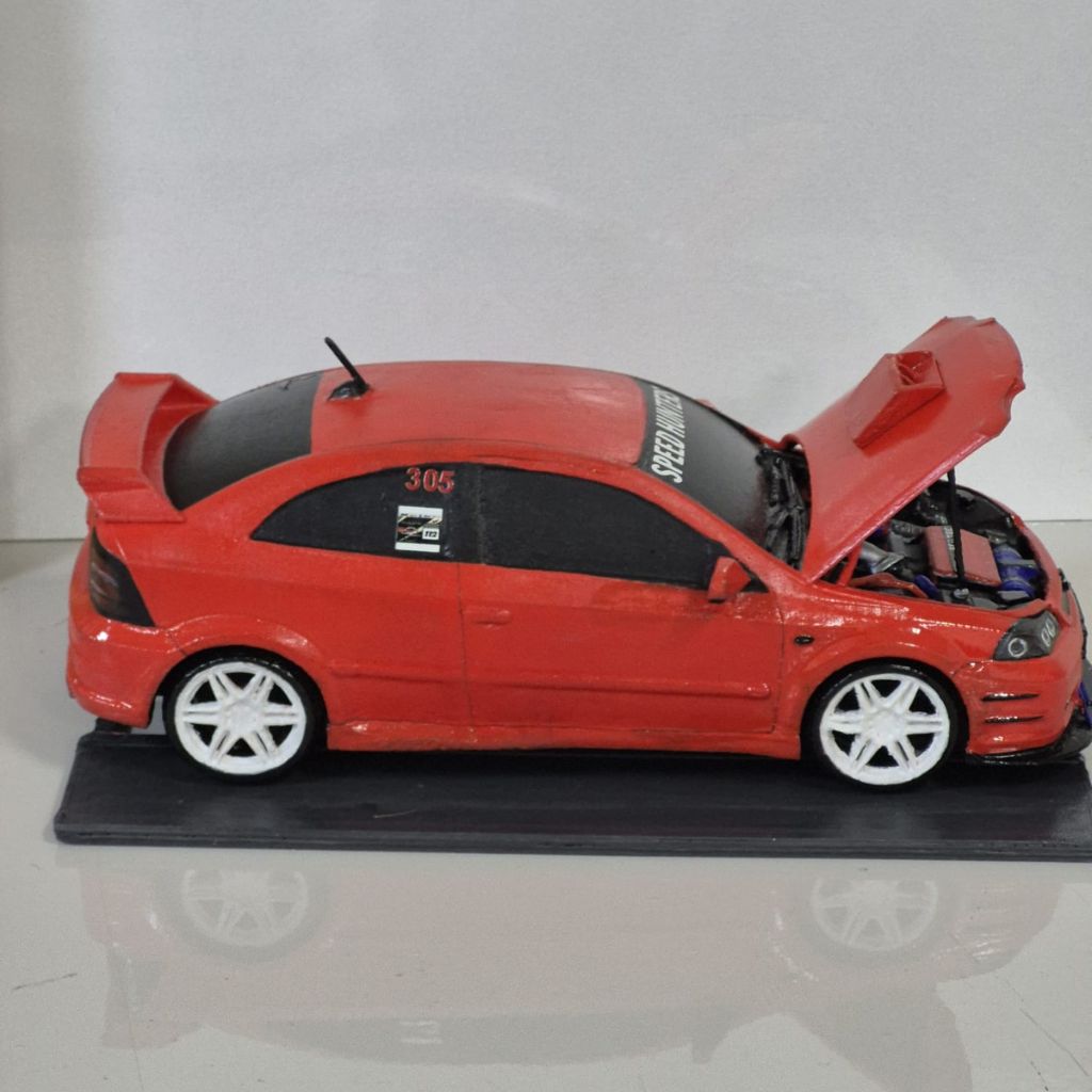 3D Car Figurine From Photo