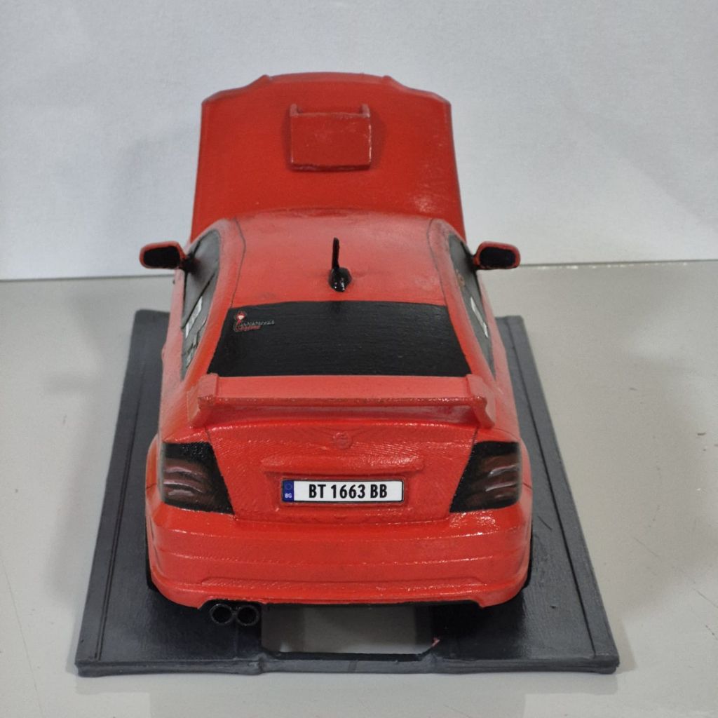 3D Car Figurine From Photo