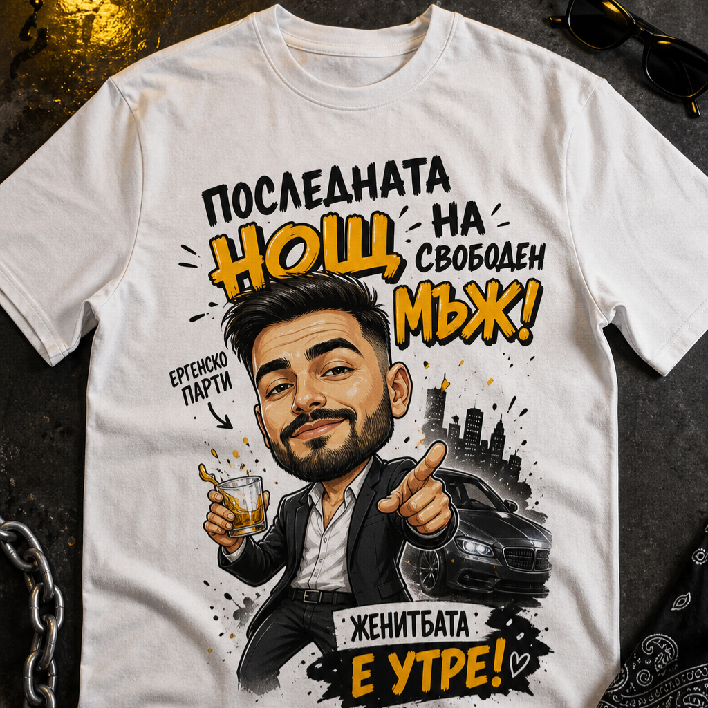 Tricou cu design personalizat