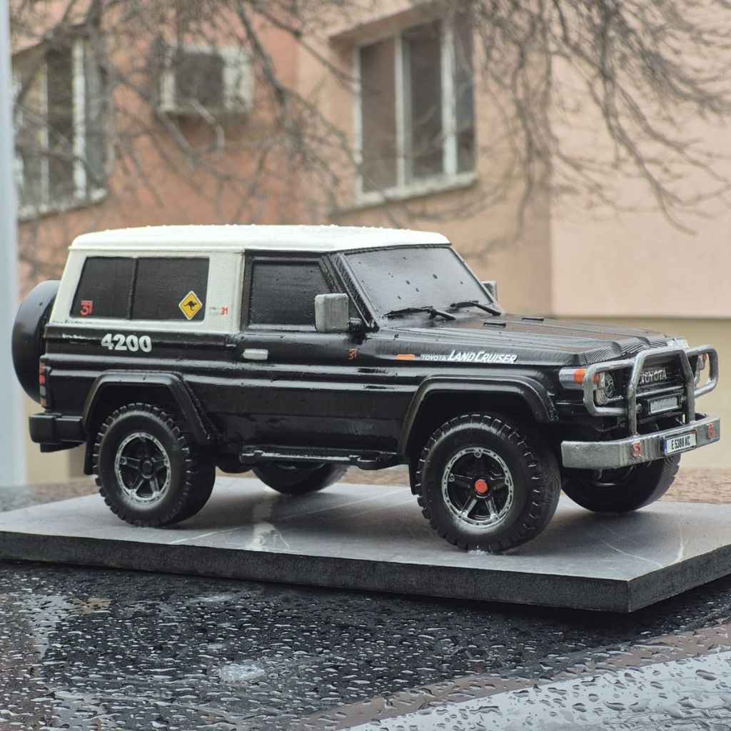 3D Car Figurine From Photo