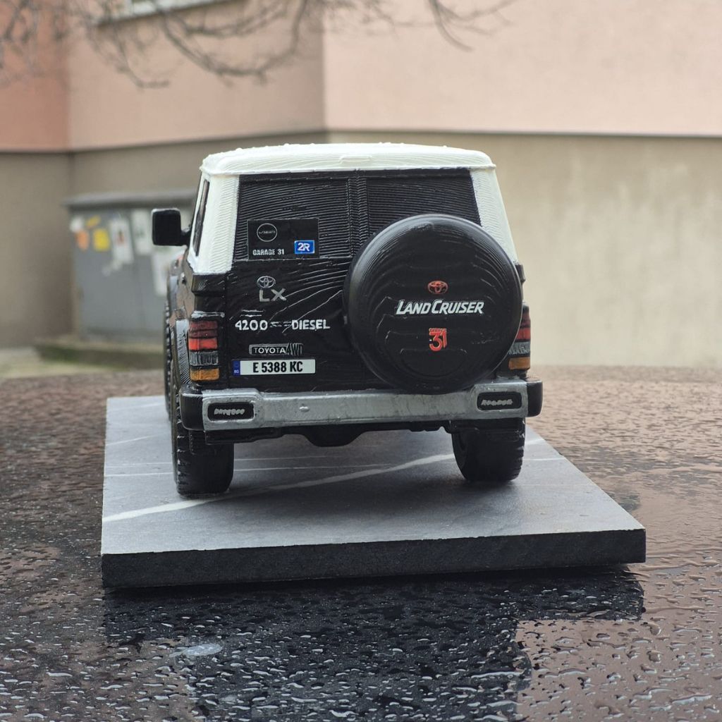 3D Car Figurine From Photo