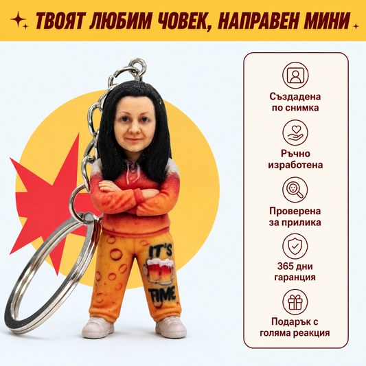 Breloc 3D personalizat