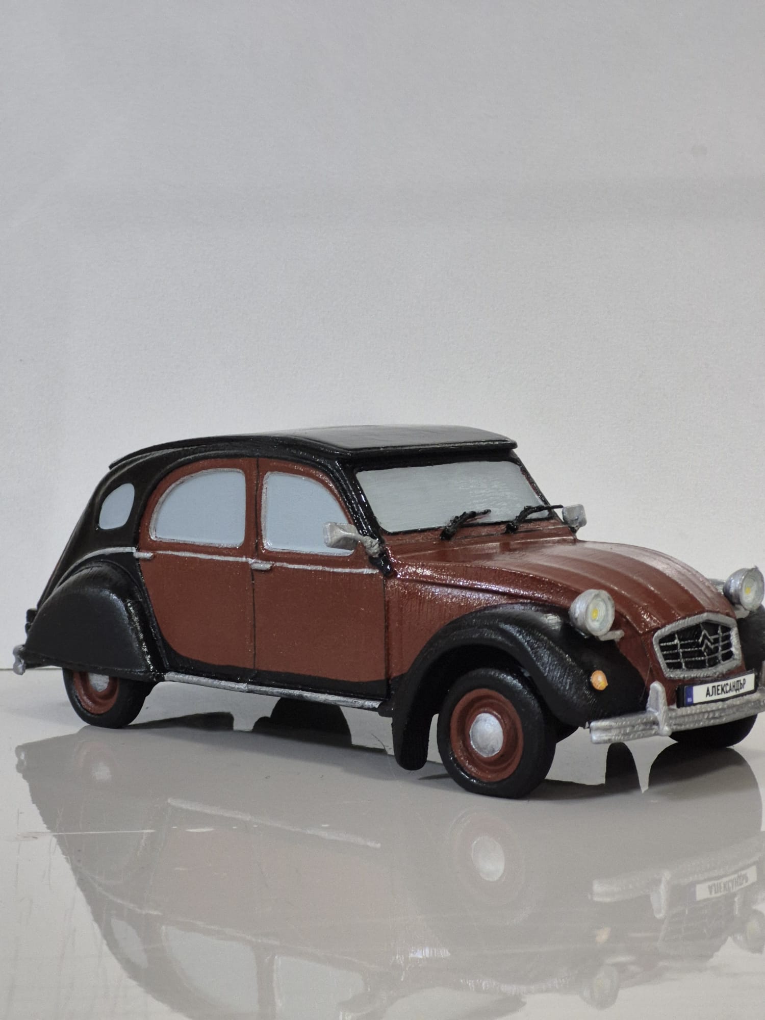 3D Car Figurine From Photo
