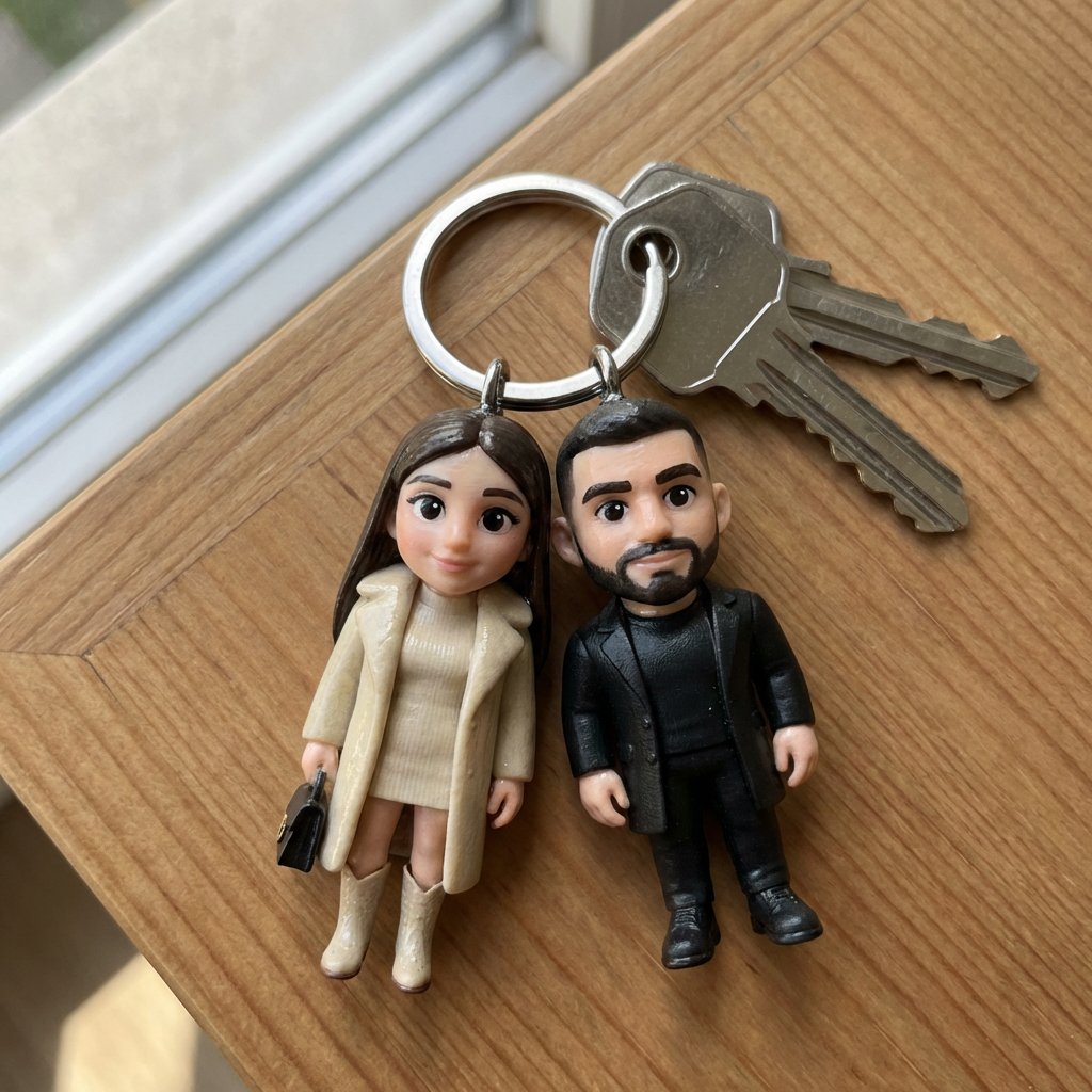 *НОВО* Ключодържател Персонализирана 3Д Фигурка