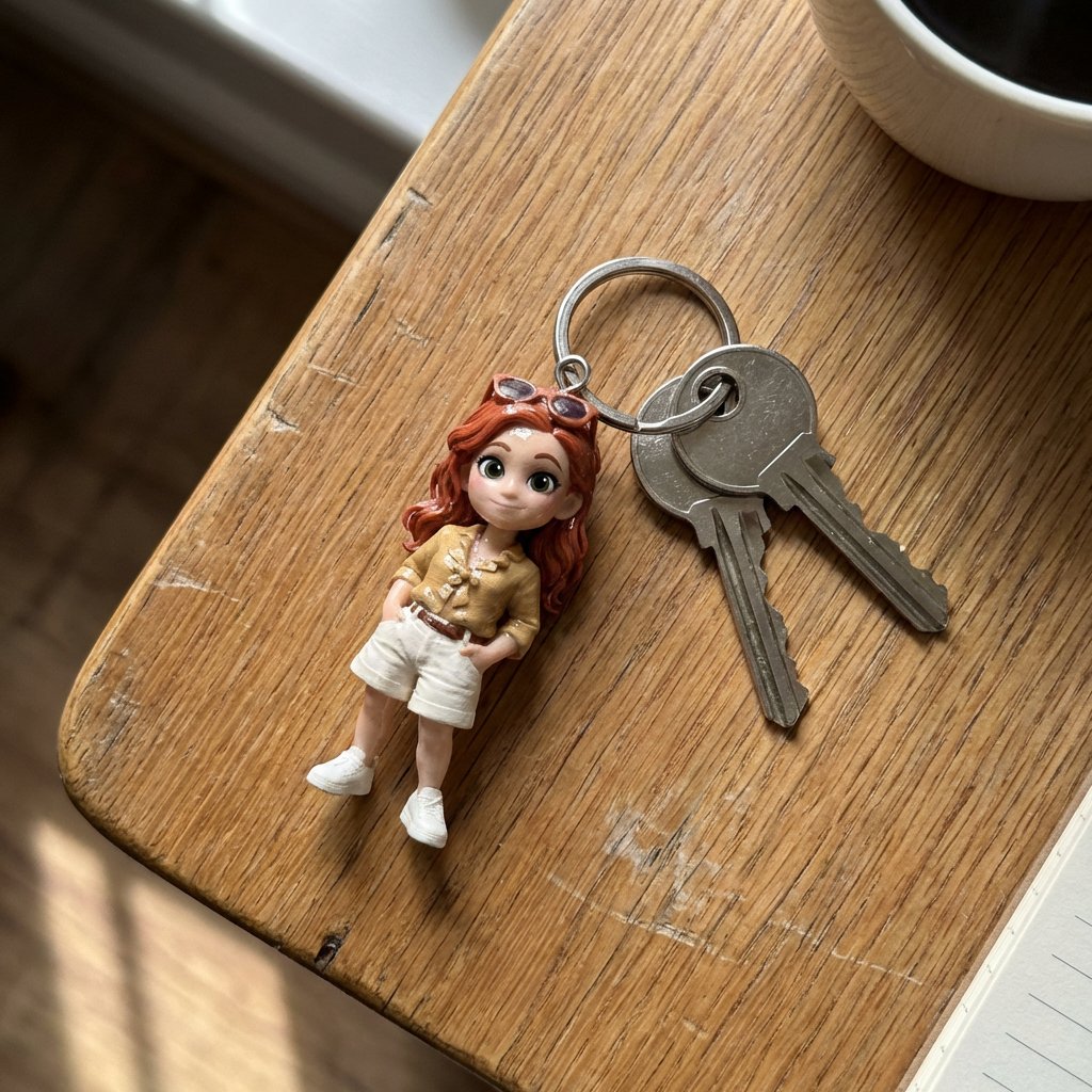 *НОВО* Ключодържател Персонализирана 3Д Фигурка