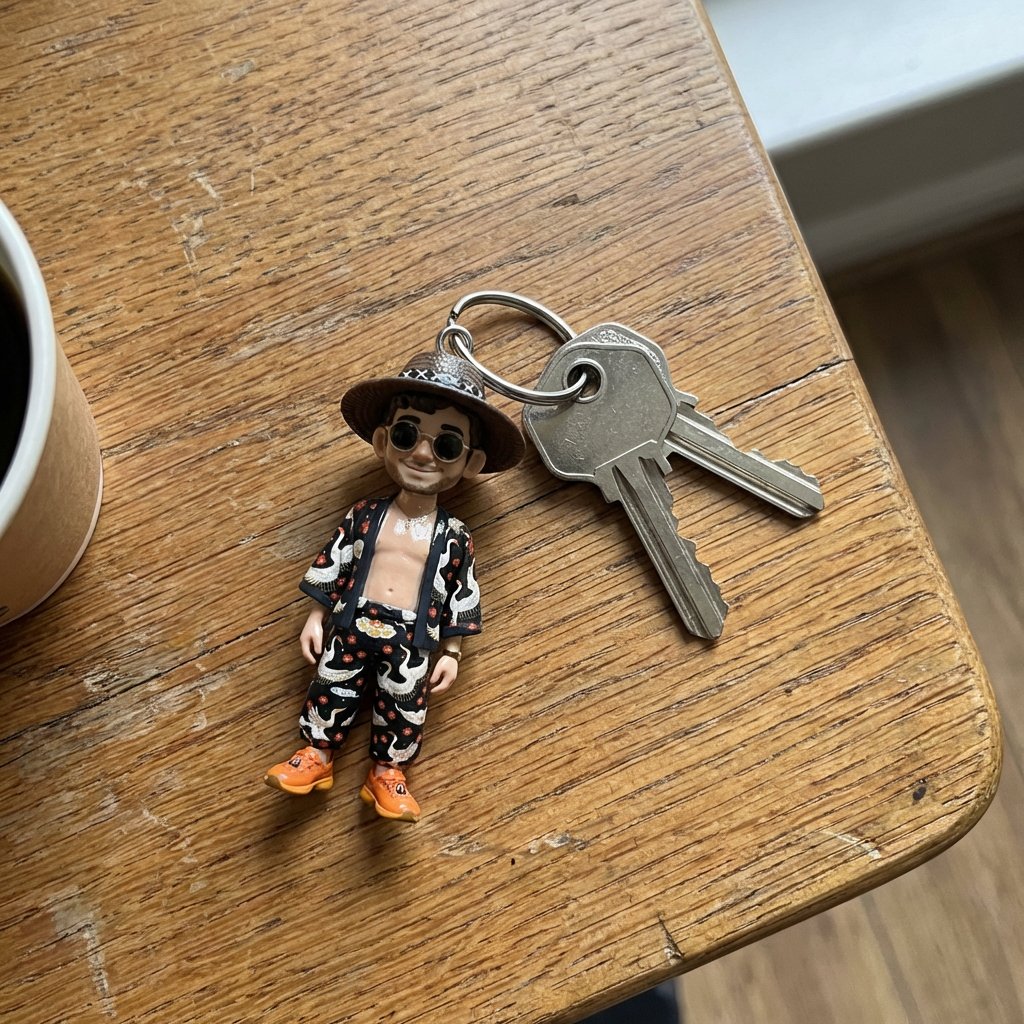 *НОВО* Ключодържател Персонализирана 3Д Фигурка